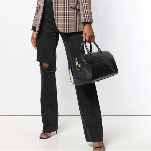 Saint Laurent Black Duffle Bag. - Picture 7 of 7